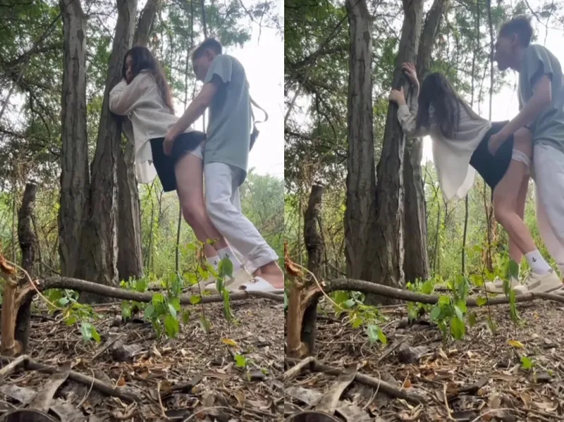 Mây mưa thổi kèn trong rừng cùng em người yêu xinh vừa sợ vừa phê